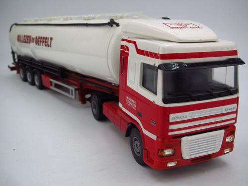 Lion Toys - DAF 95XF '' Nillezen BV Oeffelt '' 1:50, Hobby en Vrije tijd, Modelauto's | 1:50, Gebruikt, Auto, Lion Toys, Ophalen of Verzenden