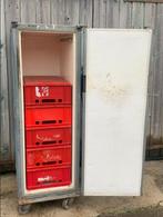 Koelbox container op wielen, voor 7 kratten € 50,00, Caravans en Kamperen, Ophalen, Gebruikt, Koelbox, Koelelement