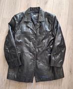 Saki leren damesjas zwart maat 46, Kleding | Dames, Zwart, Maat 46/48 (XL) of groter, Ophalen of Verzenden, Zo goed als nieuw