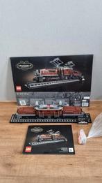 Lego 10277 Crocodile Locomotive trein compleet, Ophalen of Verzenden, Zo goed als nieuw, Complete set, Lego