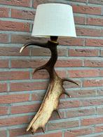 Geweien geweienlamp jacht Veluwe geweien edelhert wandlamp., Ophalen of Verzenden, Nieuw