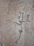 Professionele Keukenkraan met Spoeldouche, Doe-het-zelf en Verbouw, Sanitair, Ophalen, Gebruikt, Rvs, Kraan