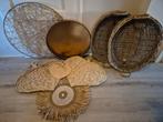 Rotan woonaccessoires partij bohemian nieuw!, Huis en Inrichting, Ophalen, Nieuw