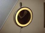 Hans Grohe vergrootspiegel make up spiegel met verlichting, Minder dan 50 cm, Rond, Ophalen of Verzenden, Zo goed als nieuw