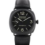 Panerai Radiomir Black Seal Ceramic 45 (99% NIEUW/ 2016), Overige merken, Leer, Staal, Polshorloge