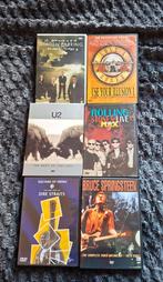 DVD Collectie: Golden Earring, Guns N' Roses, U2..., Gebruikt, Alle leeftijden, Boxset, Muziek en Concerten
