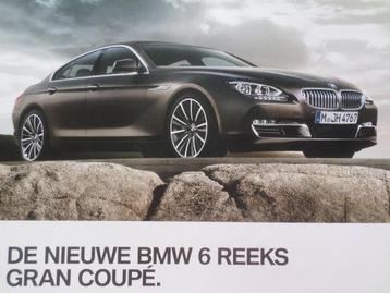 BMW 640i 650i 640d Gran Coupe Brochure beschikbaar voor biedingen
