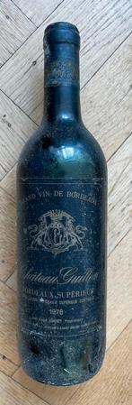 Château Guillon Bordeaux Supérieur 1978, Verzenden, Nieuw, Vol, Overige typen