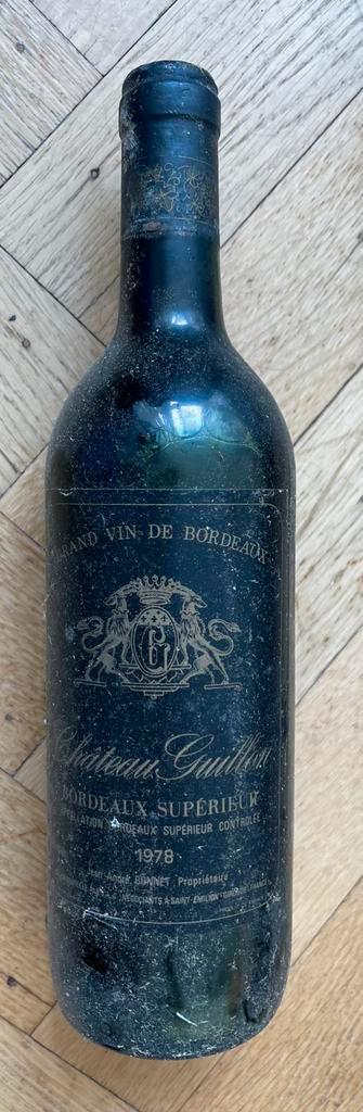 Château Guillon Bordeaux Supérieur 1978 beschikbaar voor biedingen