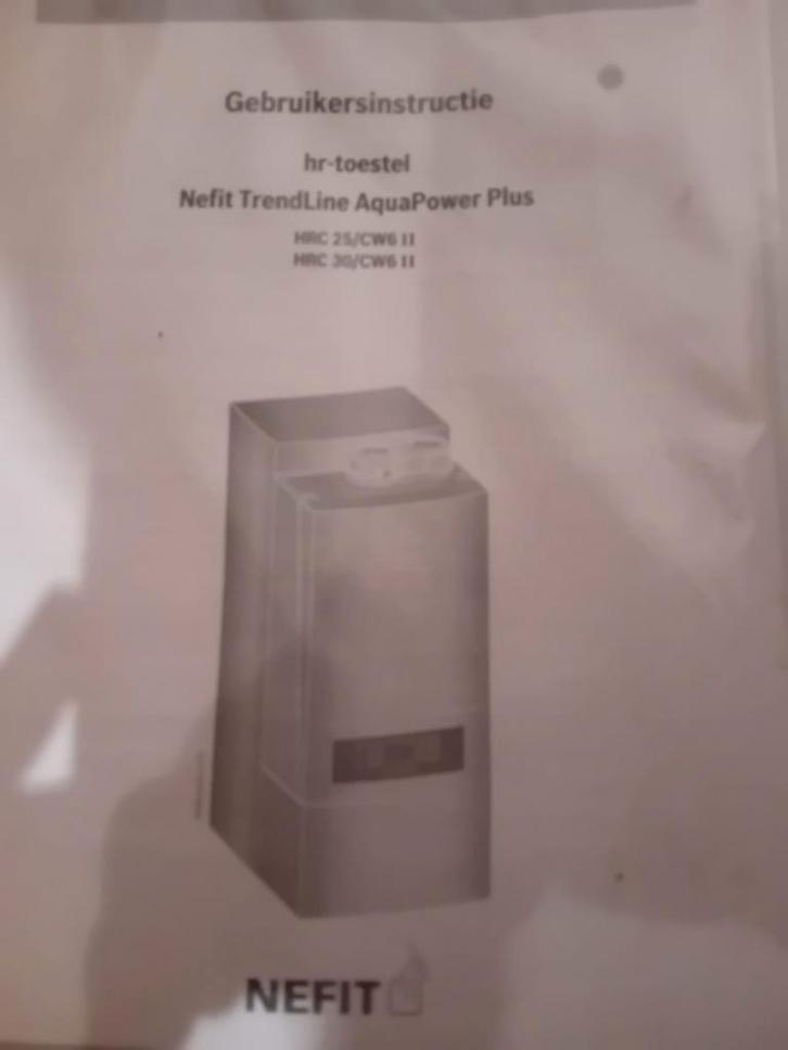 Nefit Trendline AquaPower Plus CV Ketel, Doe-het-zelf en Verbouw, Geisers en Boilers, Gebruikt, Boiler, Aardgas, Minder dan 20 liter