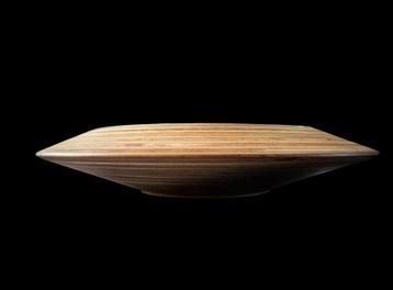Fantastische vintage plywood design schaal Saarinen beschikbaar voor biedingen
