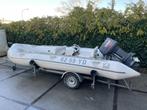Zodiac rubberboot Yamaha 40PK Autolube Pega Trailer, Watersport en Boten, Rubberboten, Benzine, Zodiac, Gebruikt