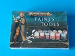 Warhammer Age of Sigmar Paints & Tools 4 T, Met verf, Warhammer, Ophalen of Verzenden, Zo goed als nieuw