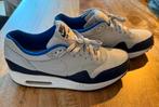 Nike Air Max 1 Essential Pure Platinum Navy maat 41, Nike air max, Blauw, Ophalen of Verzenden, Sneakers of Gympen