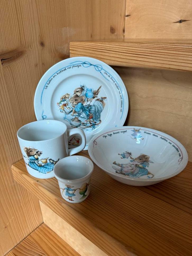 Marjolein Bastin Vera de Muis servies (Libelle uitgave), Huis en Inrichting, Keuken | Servies, Zo goed als nieuw, Compleet servies