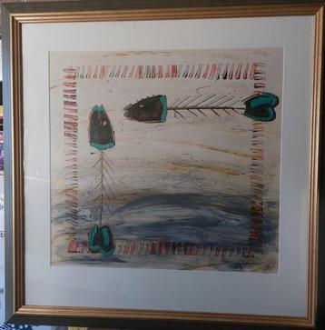 Kunstwerk Fishbone II van kunstenaar Viktor uit 1996 beschikbaar voor biedingen
