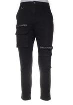 Daily paper cargo broek, Zwart, Daily Paper, Ophalen of Verzenden, Zo goed als nieuw