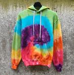 Regenboog spiral tie dye hippie unisex hoodie maat S, Kleding | Heren, Overige kleuren, Spiral Creaties, Nieuw, Ophalen of Verzenden