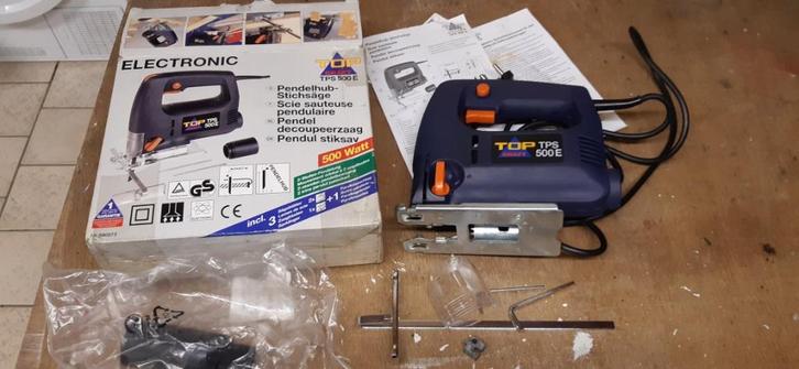 Decoupeerzaag Pendel Electronic Topcraft TPS 500E., Doe-het-zelf en Verbouw, Gereedschap | Handgereedschap, Nieuw, Ophalen of Verzenden