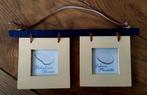 Fotolijstje voor 2 foto s - om op te hangen, Audio, Tv en Foto, Fotografie | Fotolijsten, Ophalen of Verzenden, Gebruikt