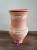 Handgemaakte Klei Waterdispenser - 9,5 Liter, Antiek en Kunst, Ophalen of Verzenden