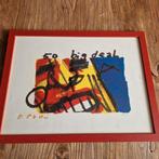 Herman Brood Zeefdruk - Gesigneerd & E.A. '50 Big Deal', Ophalen of Verzenden