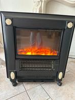 Elektrische sfeer haard + evt. schouw - Hoorn Gording, Huis en Inrichting, Kachels, Gebruikt, Overige soorten, Elektrisch, Ophalen of Verzenden