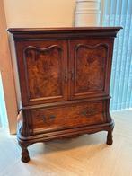 TV meubel, wortelnoten, Engelse stijl., Ophalen, Gebruikt, 100 tot 150 cm, 50 tot 100 cm