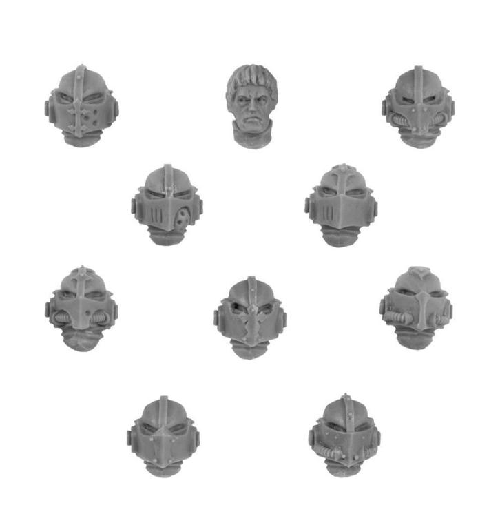 Gezocht: 30k Forgeworld Dark Angel hoofdjes warhammer, Hobby en Vrije tijd, Wargaming, Zo goed als nieuw, Warhammer, Figuurtje(s)