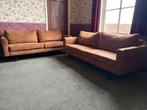 2x Leen Bakker bank bruin cognac, Ophalen