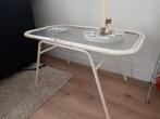 Tafel : salontafel -> vintage / retro tafel, Minder dan 50 cm, Ophalen of Verzenden, Zo goed als nieuw