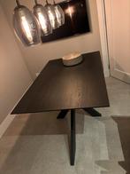 Eikenhouten tafel met stalen starpoot - 140x90 cm, Huis en Inrichting, Tafels | Eettafels, Ophalen, 100 tot 150 cm, Eikenhout