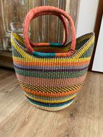 Rieten Tas Mand Shopper, Overige merken, Bruin, Ophalen of Verzenden, Zo goed als nieuw