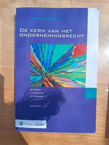 L. Timmerman - De kern van het ondernemingsrecht beschikbaar voor biedingen