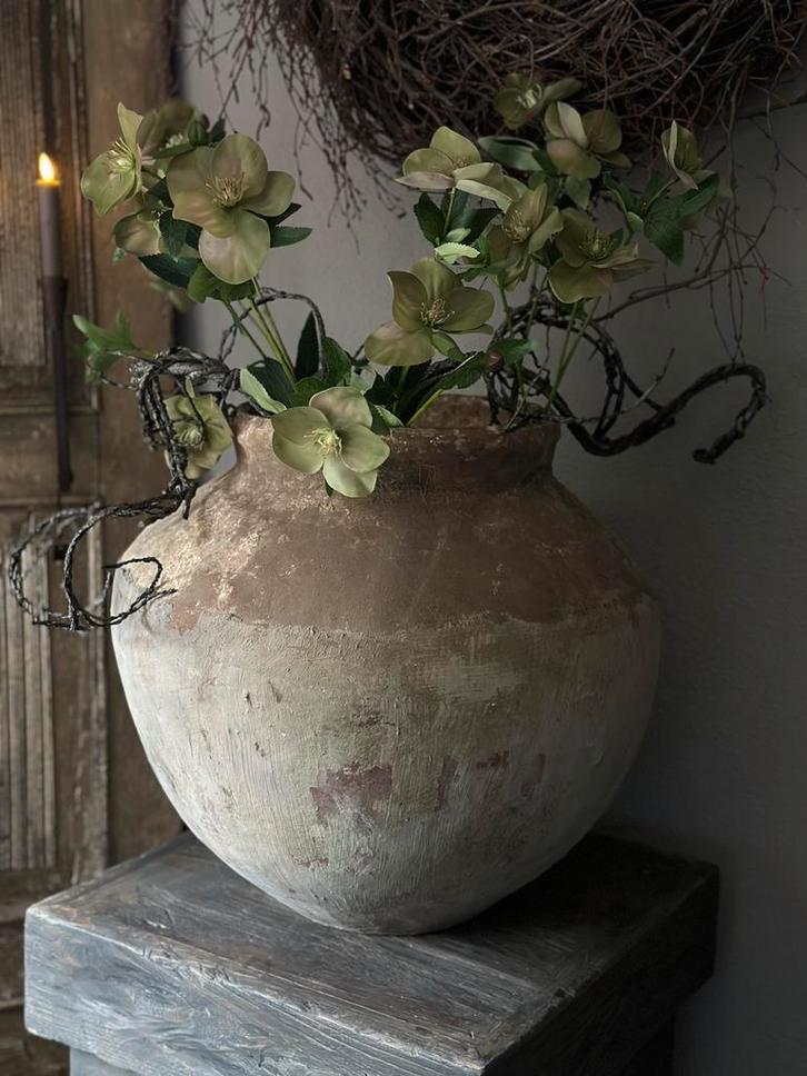 Authentieke oude waterpot, Huis en Inrichting, Woonaccessoires | Vazen, Zo goed als nieuw, Ophalen of Verzenden