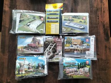 Faller Noch modelbouw HO nieuw water brug boot schip kade beschikbaar voor biedingen