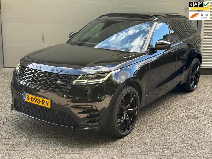 Land Rover Range Rover Velar 2.0 I4 AWD R-Dynamic l Black Ed, Auto's, Land Rover, Bedrijf, Te koop, 360° camera, 4x4, ABS, Achteruitrijcamera