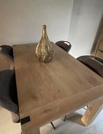 Mooie tafel (eiken), Huis en Inrichting, Ophalen, Eikenhout, 50 tot 100 cm, Zo goed als nieuw