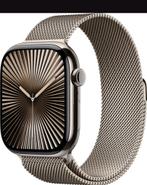 Apple watch 10  46 mm titanium, Sieraden, Tassen en Uiterlijk, Smartwatches, Apple Watch ⌚️, IOS, Ophalen of Verzenden, Zo goed als nieuw