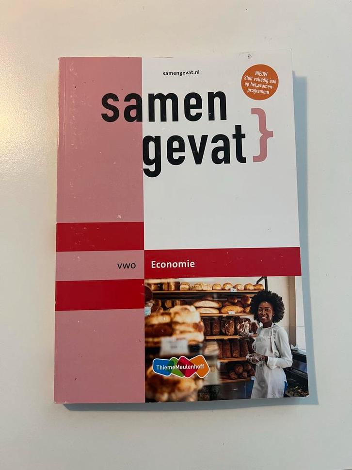 Samengevat Economie VWO - Perfecte Examenvoorbereiding, Boeken, Schoolboeken, Gelezen, Economie, VWO, Ophalen of Verzenden