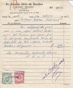 Peru- Pagares, Vales y Letras Revenue Stamps 1959, Ophalen of Verzenden, Envelop