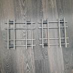 2 RVS Pan onderzetters, 20 bij 20 cm, Ophalen of Verzenden, Zo goed als nieuw