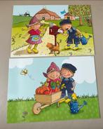 Fien en Teun Pakket stickers beloningskaarten A4 kaarten, Ophalen of Verzenden