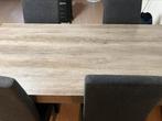 Dining Table with 4 Chairs, Ophalen, Gebruikt, 4 tot 6 stoelen