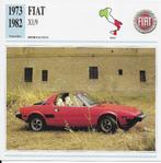 Ma777 autokaart fiat x1/9, Ophalen of Verzenden, Zo goed als nieuw, Auto's