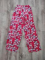 Prachtige rode luchtige broek met witte bloemen, 36. Esmara., Kleding | Dames, Broeken en Pantalons, Onb, Onb, Maat 36 (S), Lang