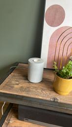 Tafellamp - betonlook, Ophalen of Verzenden, Zo goed als nieuw, Rond, Overige materialen