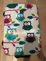 Saxoline Koffer met Uilen Design, Ophalen of Verzenden, Gebruikt