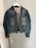 Spijkerjasje merk Fitt maat 46, Ophalen of Verzenden, Gedragen, Maat 46/48 (XL) of groter, Blauw