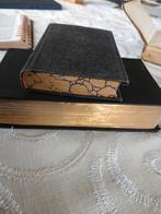 4 oude zakbijbels, bijbeltjes, goud op snee, gemarmerd, Antiek en Kunst, Ophalen of Verzenden